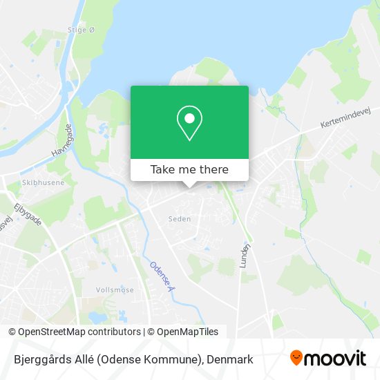 Bjerggårds Allé (Odense Kommune) map