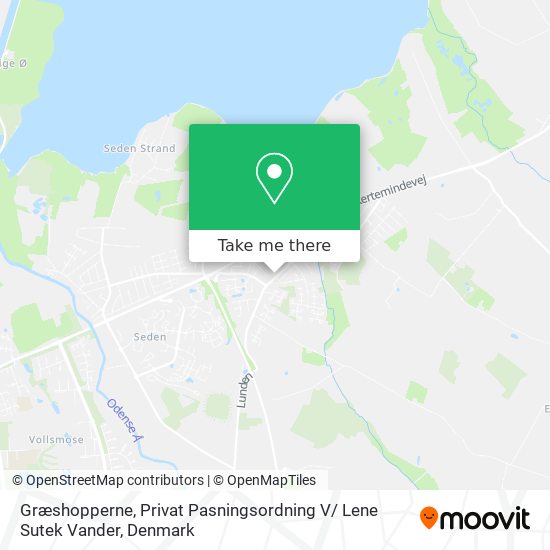 Græshopperne, Privat Pasningsordning V/ Lene Sutek Vander map