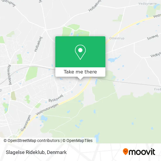 Slagelse Rideklub map