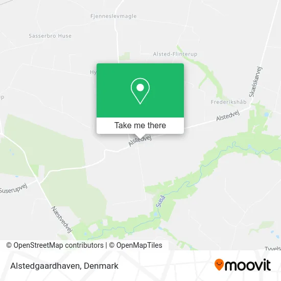 Alstedgaardhaven map