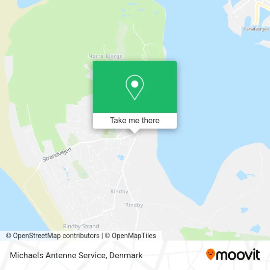 Michaels Antenne Service map