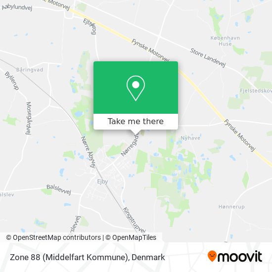 Zone 88 (Middelfart Kommune) map