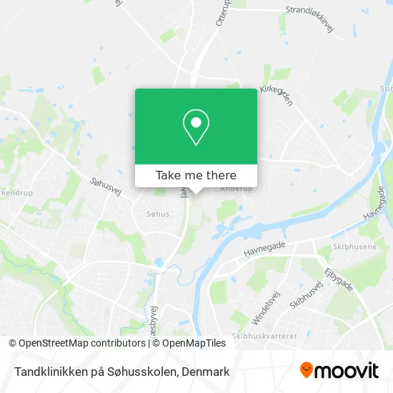 Tandklinikken på Søhusskolen map