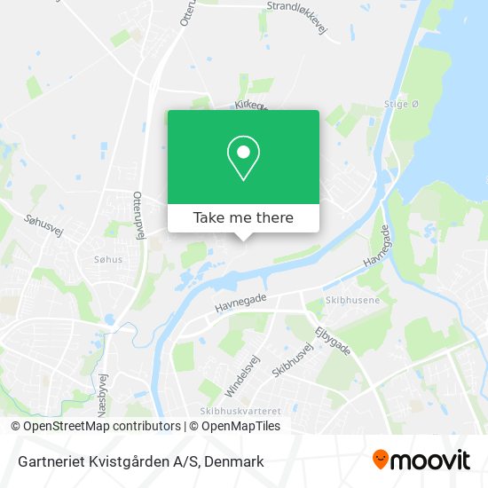 Gartneriet Kvistgården A/S map