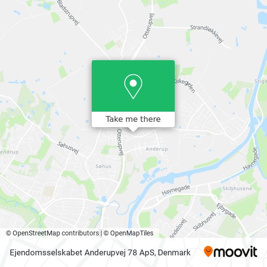 Ejendomsselskabet Anderupvej 78 ApS map