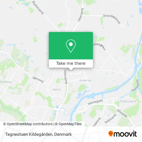 Tegnestuen Kildegården map