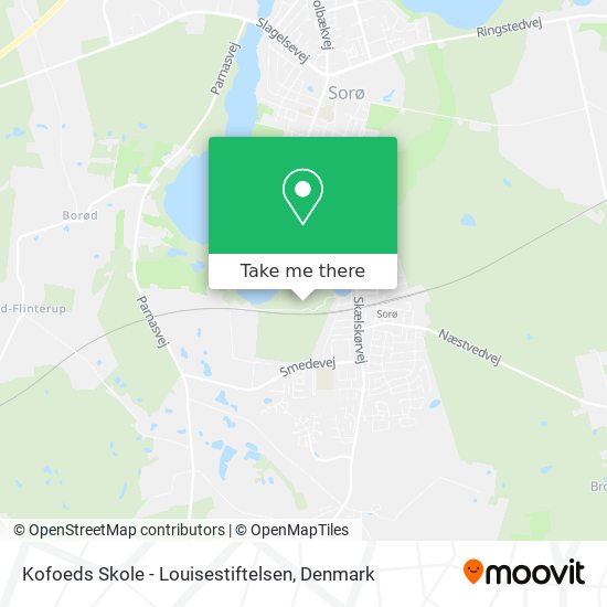 Kofoeds Skole - Louisestiftelsen map