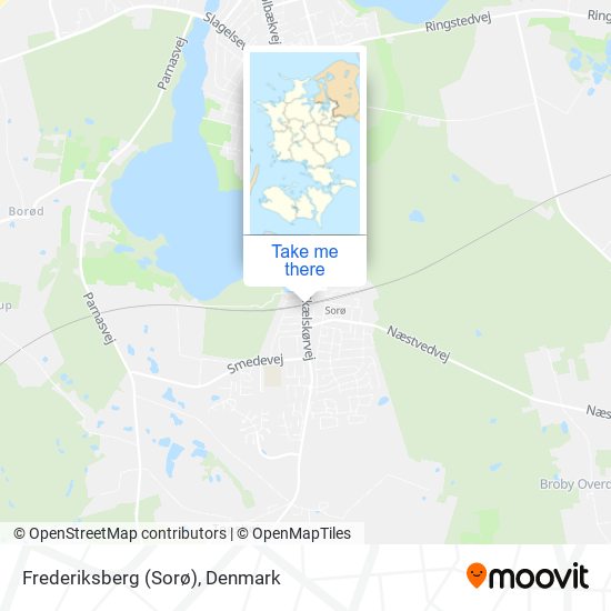 Frederiksberg (Sorø) map