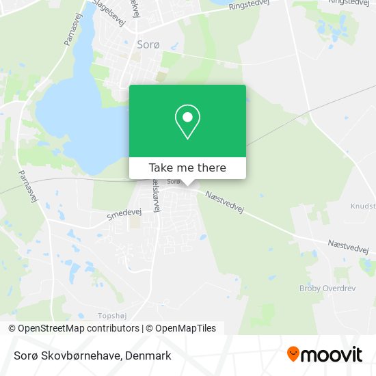 Sorø Skovbørnehave map