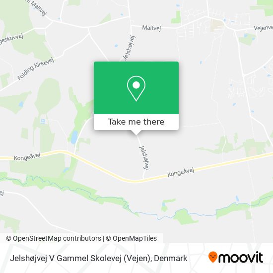 Jelshøjvej V Gammel Skolevej (Vejen) map