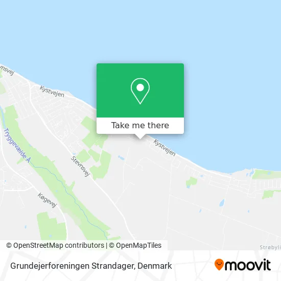 Grundejerforeningen Strandager map