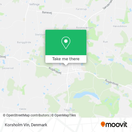 Korsholm Vin map