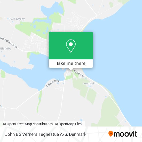 John Bo Verners Tegnestue A/S map