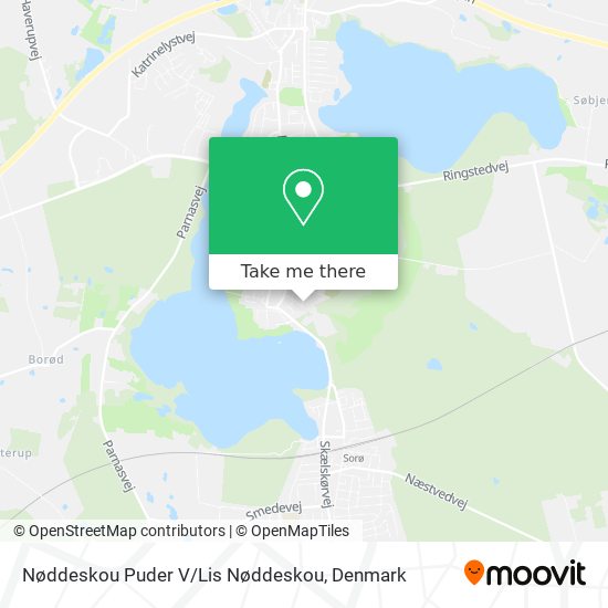 Nøddeskou Puder V / Lis Nøddeskou map