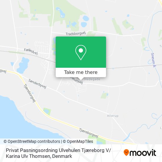 Privat Pasningsordning Ulvehulen Tjæreborg V/ Karina Ulv Thomsen map