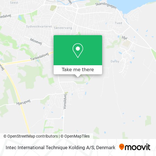 Intec International Technique Kolding A / S map