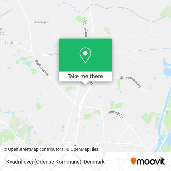 Kvadrillevej (Odense Kommune) map