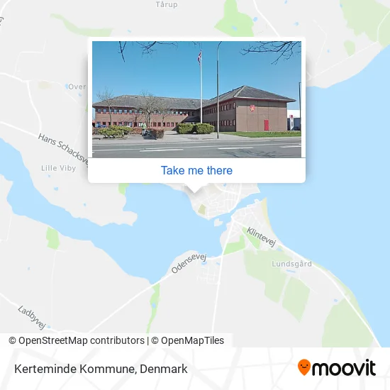 Kerteminde Kommune map