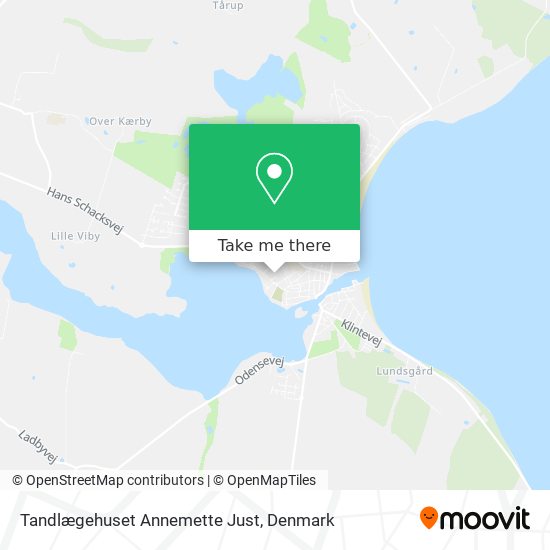 Tandlægehuset Annemette Just map