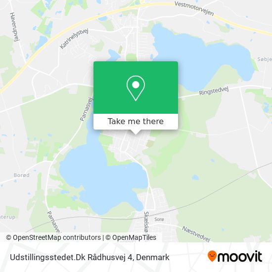 Udstillingsstedet.Dk Rådhusvej 4 map