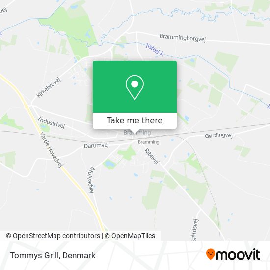 Tommys Grill map