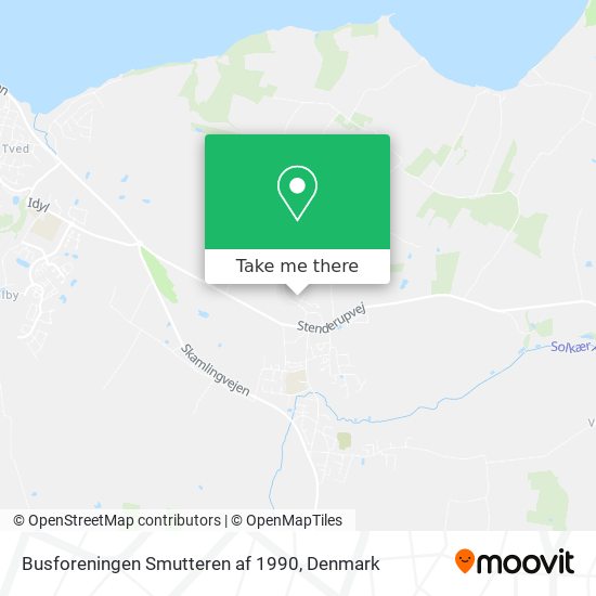 Busforeningen Smutteren af 1990 map