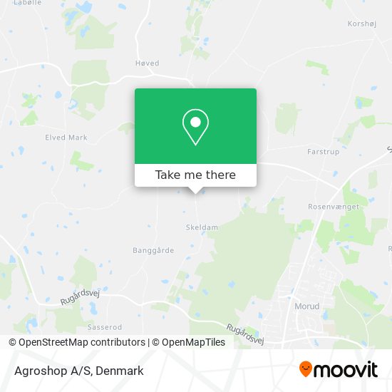 Agroshop A/S map