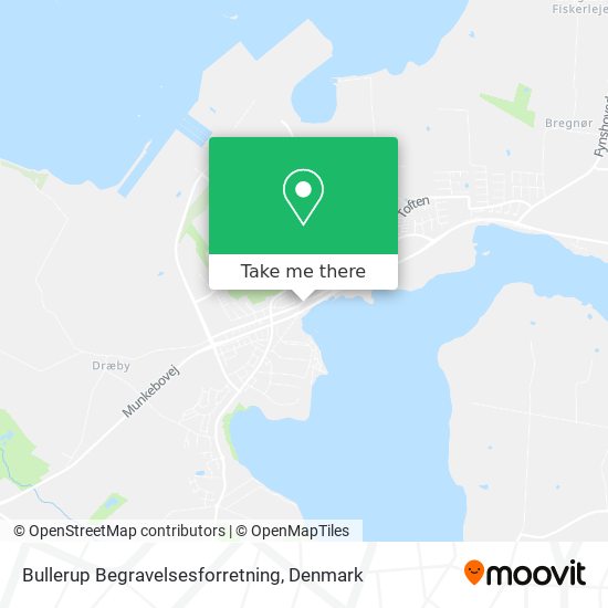 Bullerup Begravelsesforretning map