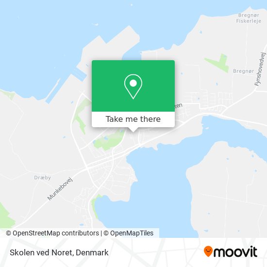 Skolen ved Noret map