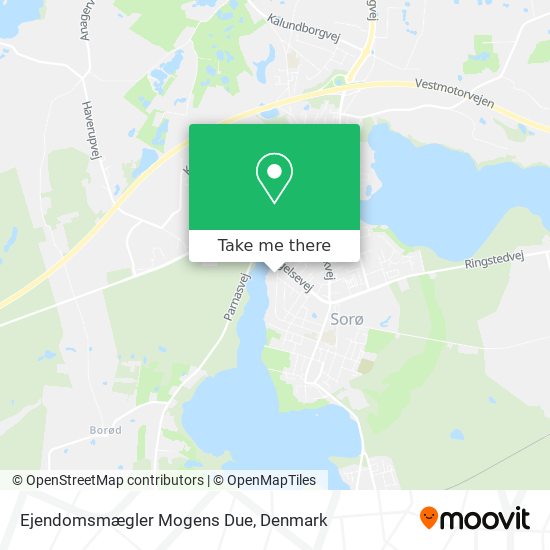 Ejendomsmægler Mogens Due map