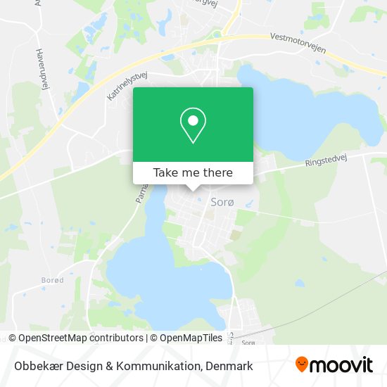 Obbekær Design & Kommunikation map