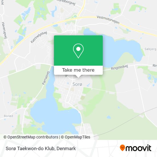 Sorø Taekwon-do Klub map