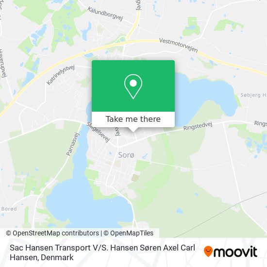 Sac Hansen Transport V / S. Hansen Søren Axel Carl Hansen map