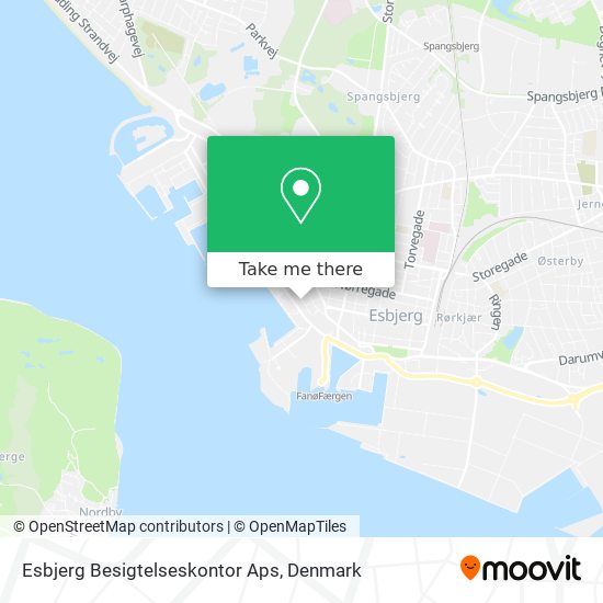 Esbjerg Besigtelseskontor Aps map