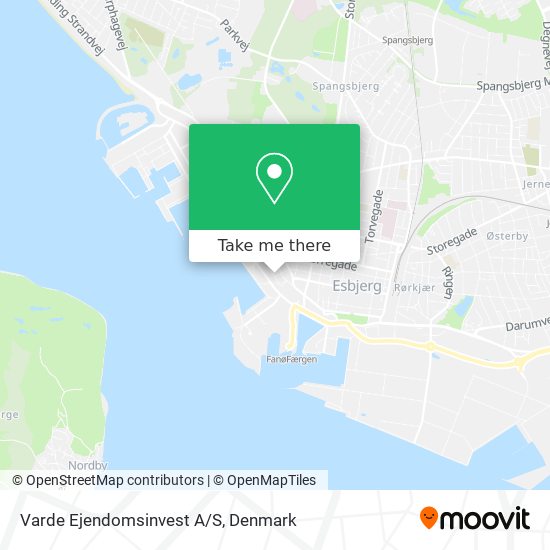 Varde Ejendomsinvest A/S map