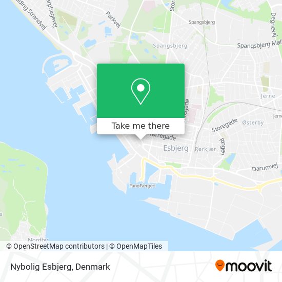 Nybolig Esbjerg map