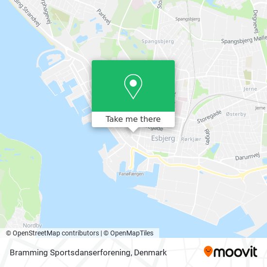 Bramming Sportsdanserforening map