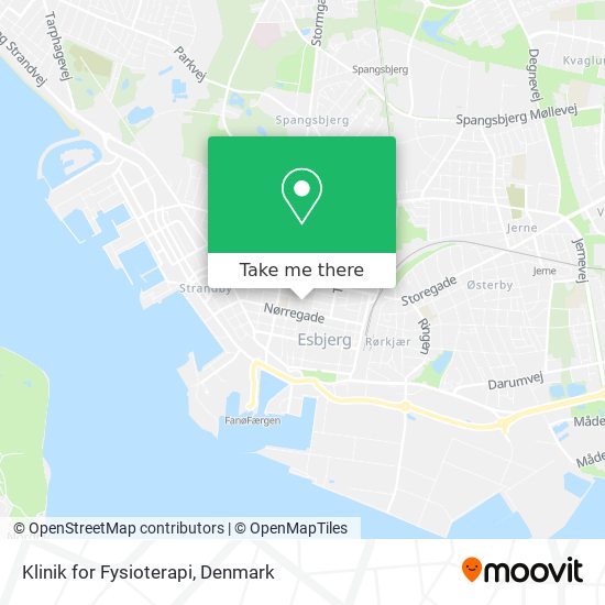 Klinik for Fysioterapi map