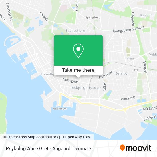 Psykolog Anne Grete Aagaard map