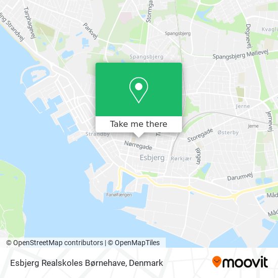 Esbjerg Realskoles Børnehave map