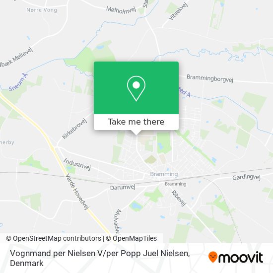 Vognmand per Nielsen V / per Popp Juel Nielsen map