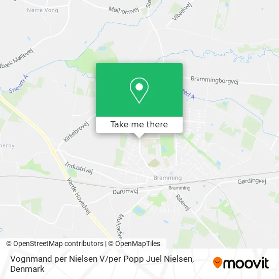 Vognmand per Nielsen V / per Popp Juel Nielsen map