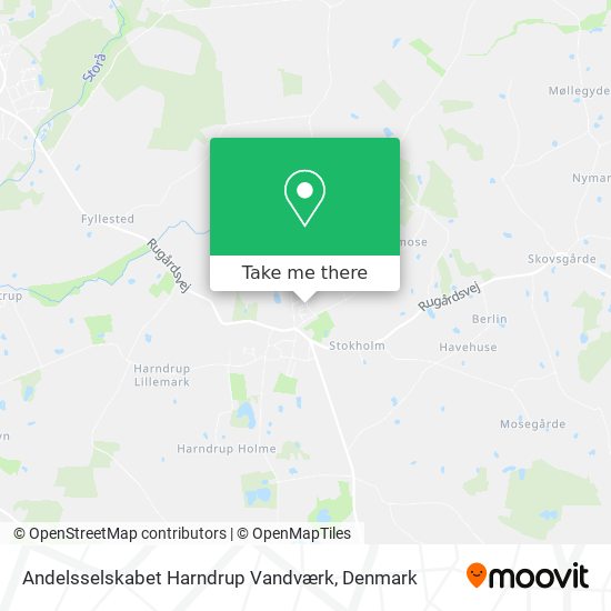 Andelsselskabet Harndrup Vandværk map