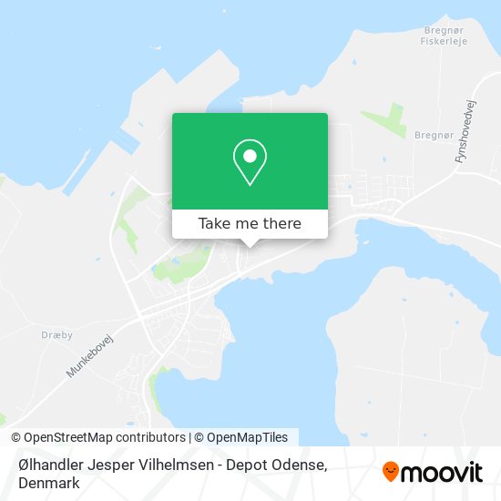 Ølhandler Jesper Vilhelmsen - Depot Odense map