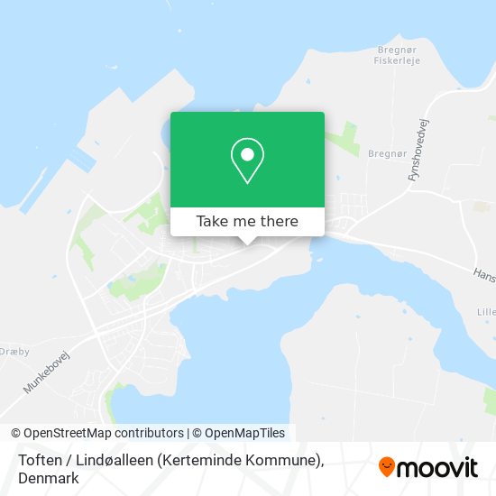 Toften / Lindøalleen (Kerteminde Kommune) map