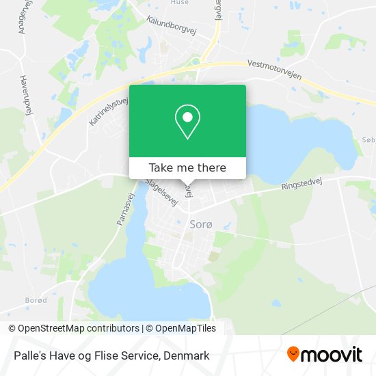 Palle's Have og Flise Service map