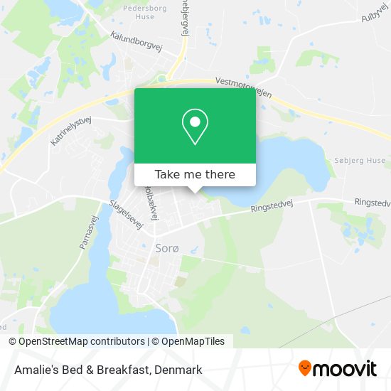 Amalie's Bed & Breakfast map