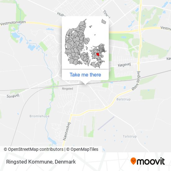 Ringsted Kommune map