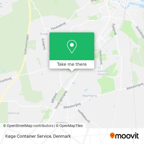 Køge Container Service map