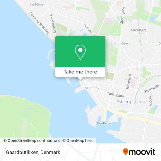 Gaardbutikken map